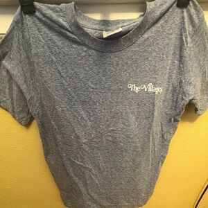COPY - The Villages heathered blue cotton tshirt size Medium -loofah not includ…